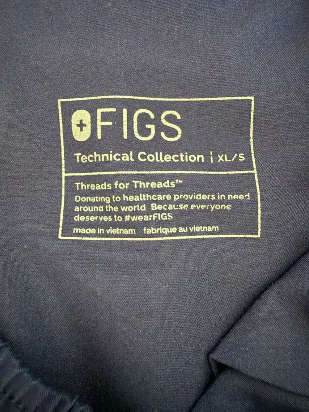 Figs Scrub Pants Men’s Navy Blue Tansen Jogger Scrub Pant